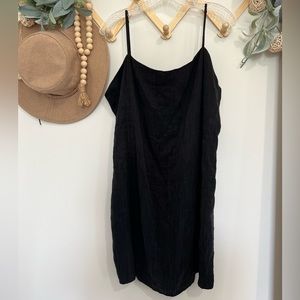 Zara Short Tank Black Dress